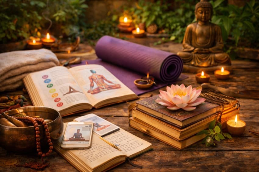 Study Materials for Yoga & Practice — Vedamrita Institute learning preview